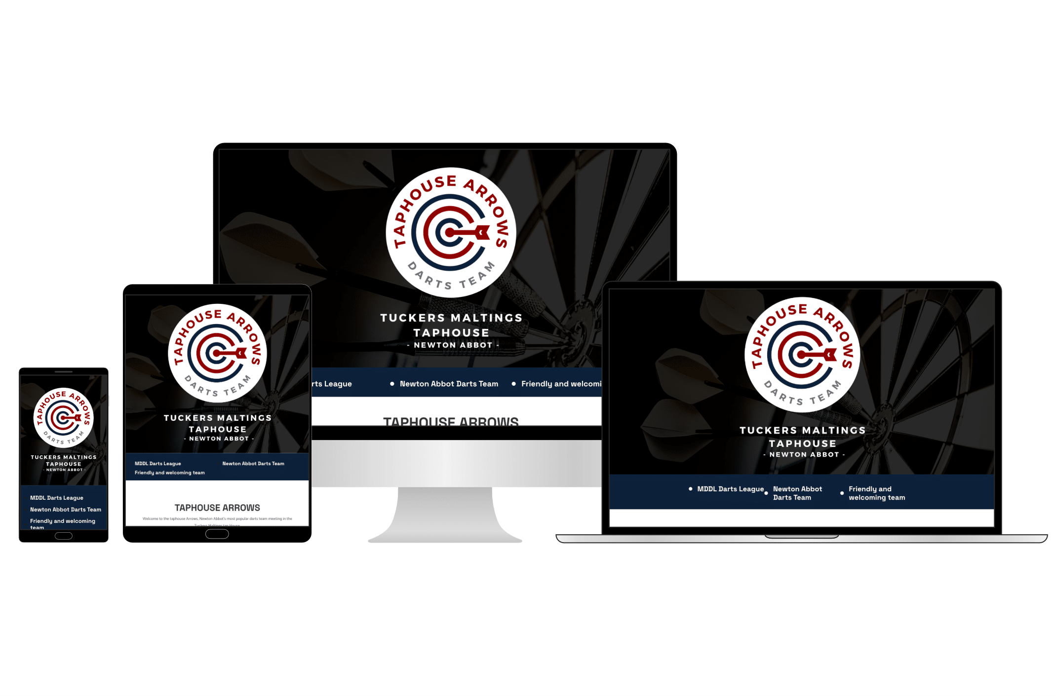 Taphouse Arrows website