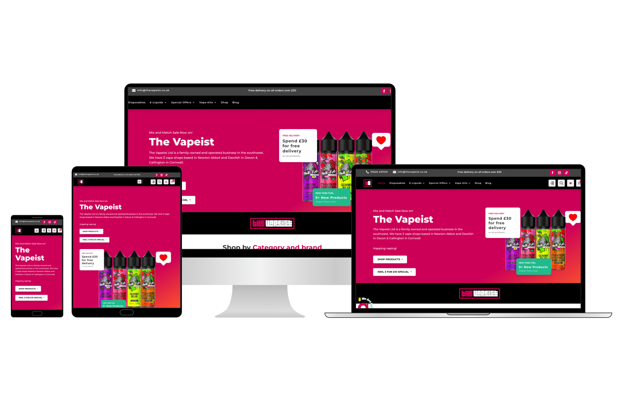 The Vapeist website