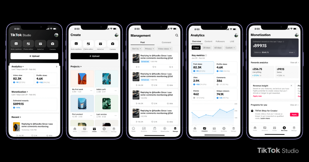 tiktok studio app